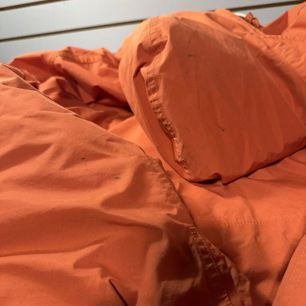 The North Face Thermoball Eco Parka Jacket Orange Green Men’s Large Utility